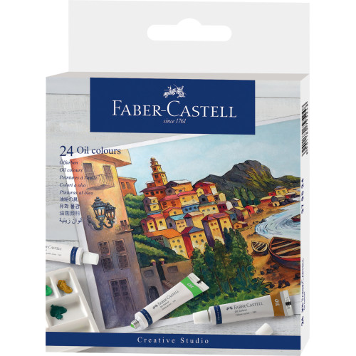 CULORI ULEIURI 24 CULORI 20ML FABER-CASTELL