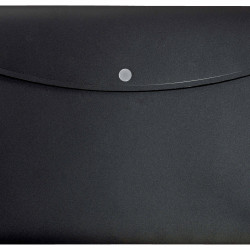 MAPA PLASTIC CU BUTON A4 NEAGRA PP RECICLAT LEITZ