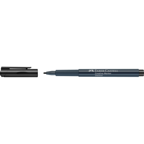 MARKER CREATIV NEGRU FABER-CASTELL