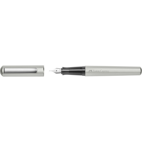 STILOU HEXO ARGINTIU MAT F FABER-CASTELL