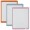 TABLA MAGNETICA 21*28 CM + ACCESORII ALBA RAMA PASTEL NOBO