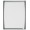 TABLA MAGNETICA 35*28 CM + ACCESORII ALBA RAMA GRI NOBO