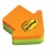 NOTES ADEZIV 70*70MM 3 CULORI SAGEATA 225 FILE POST-IT 3M