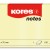 NOTES ADEZIV 75*125MM GALBEN PAL 100 FILE KORES