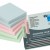 NOTES ADEZIV 75*75MM PASTEL ASORTAT 100 FILE INFO NOTES