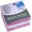NOTES ADEZIV 75*75MM ROZ-VIOLET- ALB 450 FILE INFO NOTES