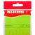 NOTES ADEZIV 75*75MM VERDE NEON 100 FILE KORES