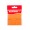 NOTES ADEZIV 75x75MM PORTOCALIU NEON 100 FILE KORES