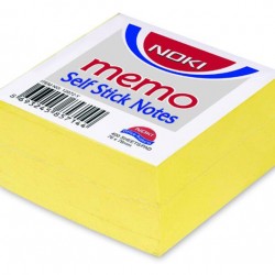 NOTES ADEZIV 76*76MM GALBEN PAL 400 FILE NOKI