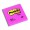 NOTES ADEZIV 76*76MM ROZ NEON 100 FILE POST-IT 3M