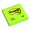NOTES ADEZIV 76*76MM VERDE NEON 100 FILE POST-IT 3M