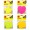 NOTES ADEZIV DIV FORME 76*76MM 4*20 FILE NEON DELI