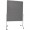 PANOU TEXTIL 120*150 CM FATA DUBLA GRI MOBIL MAGNETOPLAN