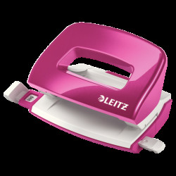 PERFORATOR 10 COLI MODEL MINI 5060 ROZ METALIZAT LEITZ