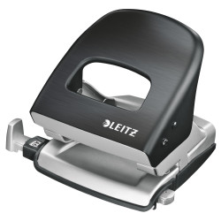 PERFORATOR 30 COLI MODEL 5006 METALIC NEGRU STYLE LEITZ