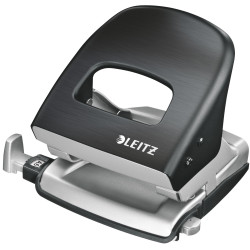 PERFORATOR 30 COLI MODEL 5006 METALIC NEGRU STYLE LEITZ