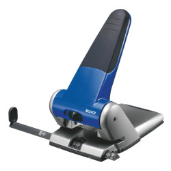 PERFORATOR 65 COLI MODEL 5180 METALIC ALBASTRU LEITZ