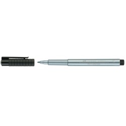 PITT ARTIST PEN ALBASTRU METALIZAT FABER-CASTELL