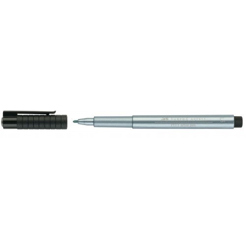 PITT ARTIST PEN ALBASTRU METALIZAT FABER-CASTELL
