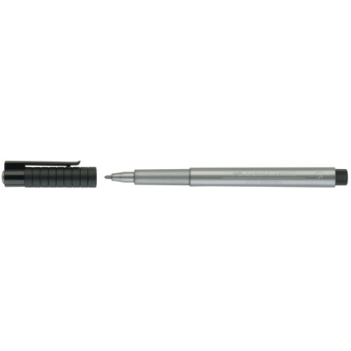 PITT ARTIST PEN ARGINTIU FABER-CASTELL