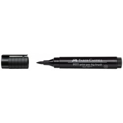 PITT ARTIST PEN BIG BRUSH NEGRU FABER-CASTELL