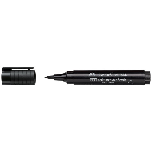 PITT ARTIST PEN BIG BRUSH NEGRU FABER-CASTELL