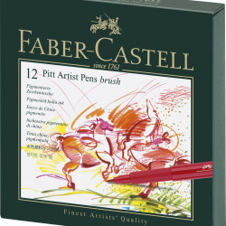 PITT ARTIST PEN CUTIE STUDIO 12 BUC FABER-CASTELL