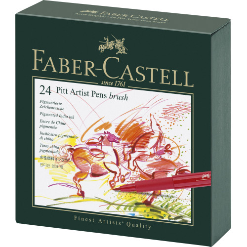 PITT ARTIST PEN CUTIE STUDIO 24 BUC FABER-CASTELL