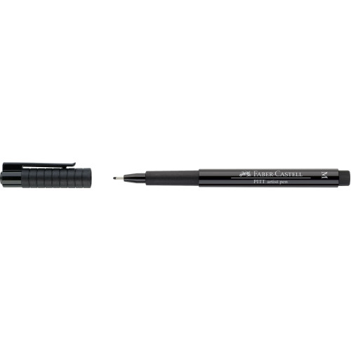 PITT ARTIST PEN M NEGRU FABER-CASTELL