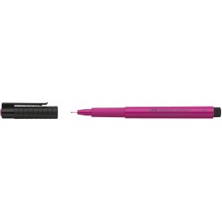 PITT ARTIST PEN S ROZ PURPURIU MEDIU FABER-CASTELL