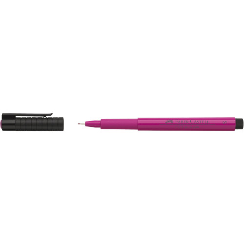 PITT ARTIST PEN S ROZ PURPURIU MEDIU FABER-CASTELL