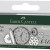 PITT ARTIST PEN SOFT BRUSH SET 4 BUC ALB+NEGRU FABER-CASTELL